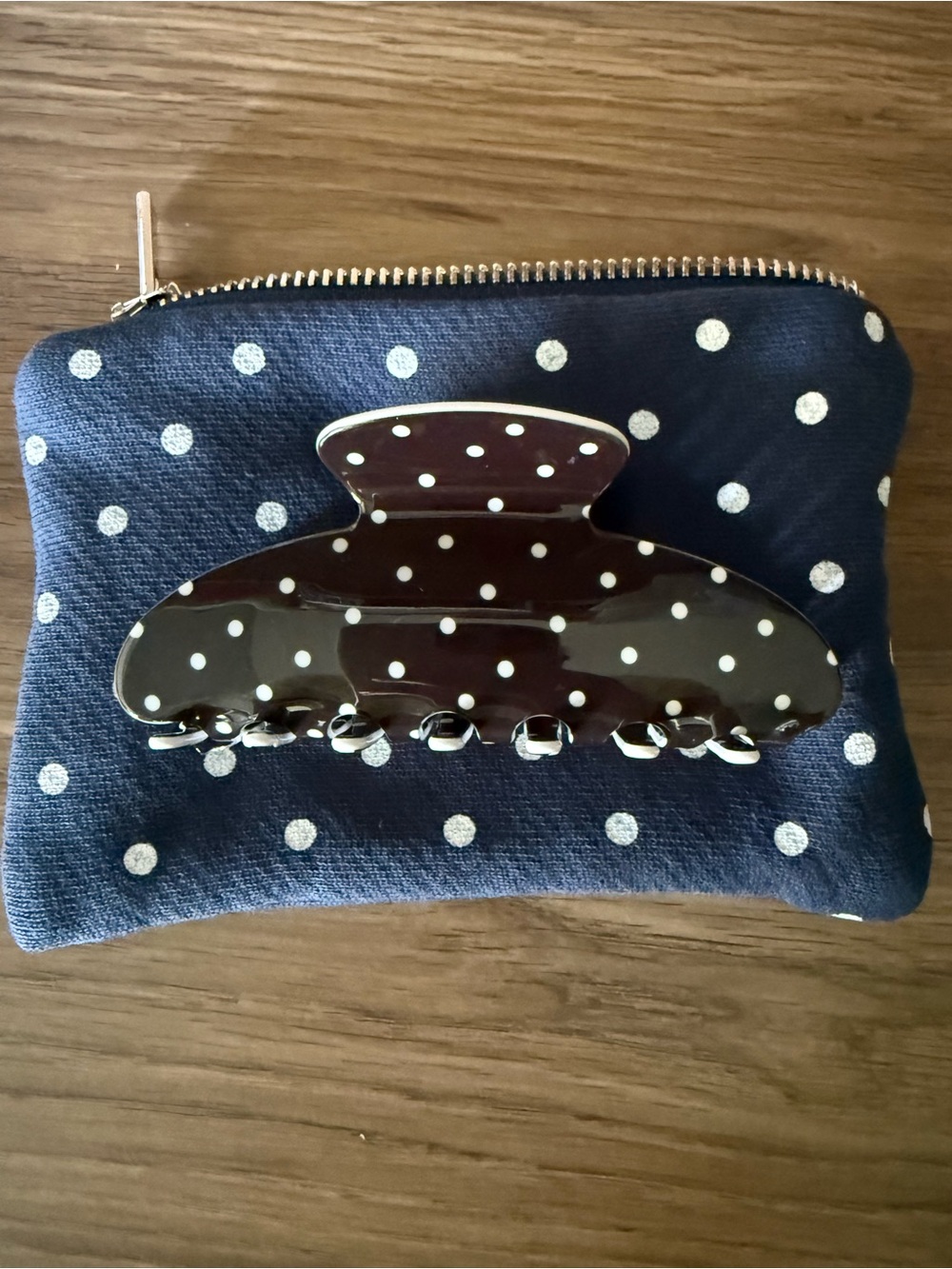 Parke Polka dot hair clip • New - Picture 2 of 4